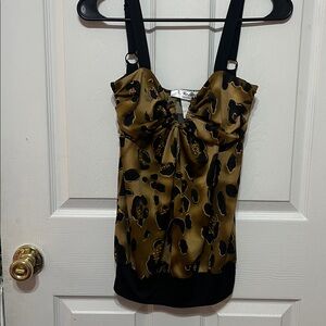 Stylish Leopard Print Women's Top